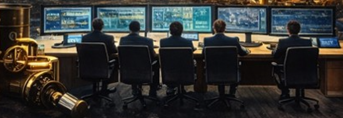 GasOilInc trade desk — analysts monitoring global energy markets